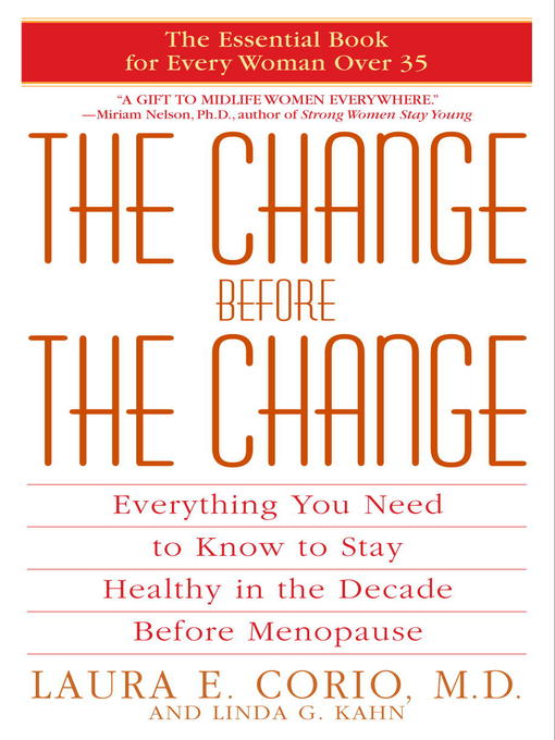 Title details for The Change Before the Change by Laura Corio - Wait list